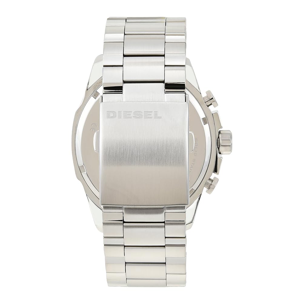 Diesel Chief Series orologio da uomo, movimento cronografo con cinturino in silicone, acciaio inossidabile o pelle