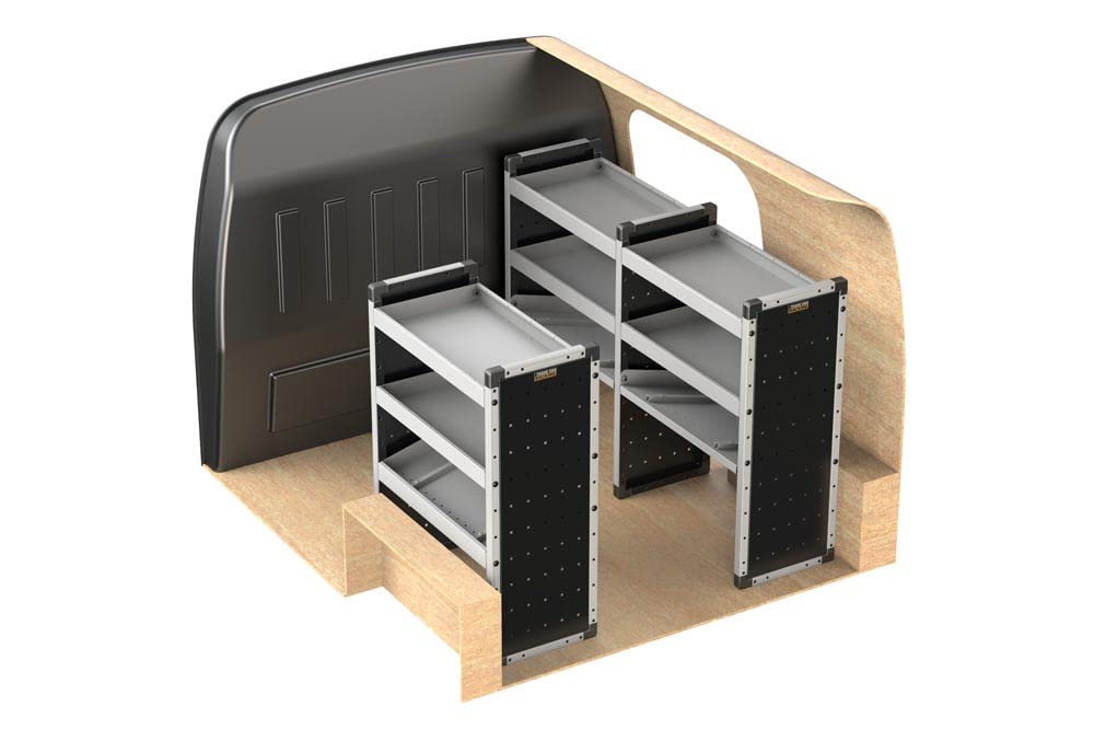 Van Guard Full Trade Van Racking Kit compatible with Expert 2016-Onwards | L1 | H1 | TVR-069-PEUEXP2016L1H1