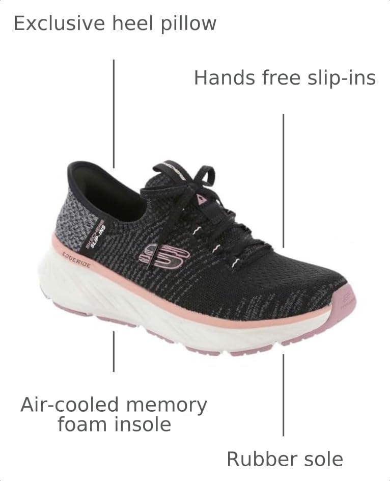 Image of Skechers Women's Hands Free Slip-ins Edgeride Sneakers | Casual Shoes