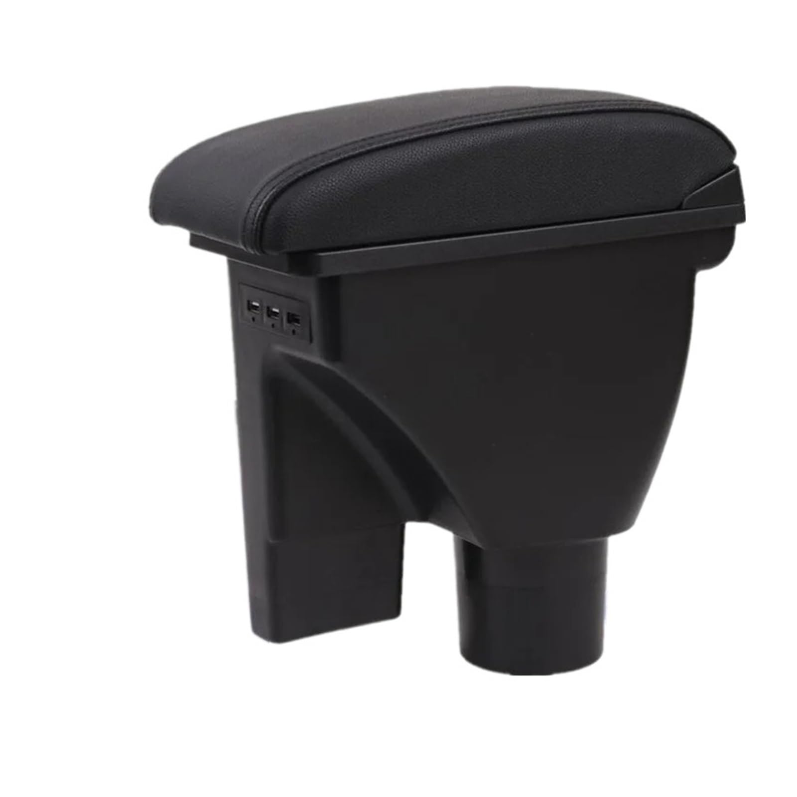Ggwqoops Car Armrests For Hyundai For Getz Car Armrest Box Retrofit Parts Dedicated Accessories Armrest Box(2A style leather 3USB)