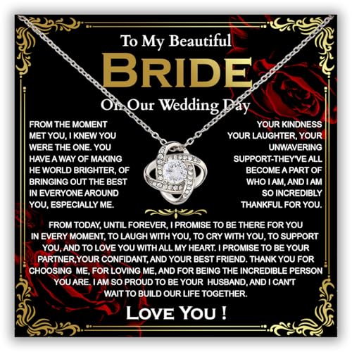 Chiside Groom to Bride �l�b�N���X�A���b�Z�[�W�J�[�h�t���V�Y����ԉłւ̃l�b�N���X�M�t�g�A�������̓��ɐV�Y����ԉłւ̃l�b�N���X�A�ԉłւ̃u���C�_���V�����[�l�b�N���X�M�t�g, 14K�z���C�g�S�[���h�d�グ�B, �L���[�r�b�N�W���R�j�A