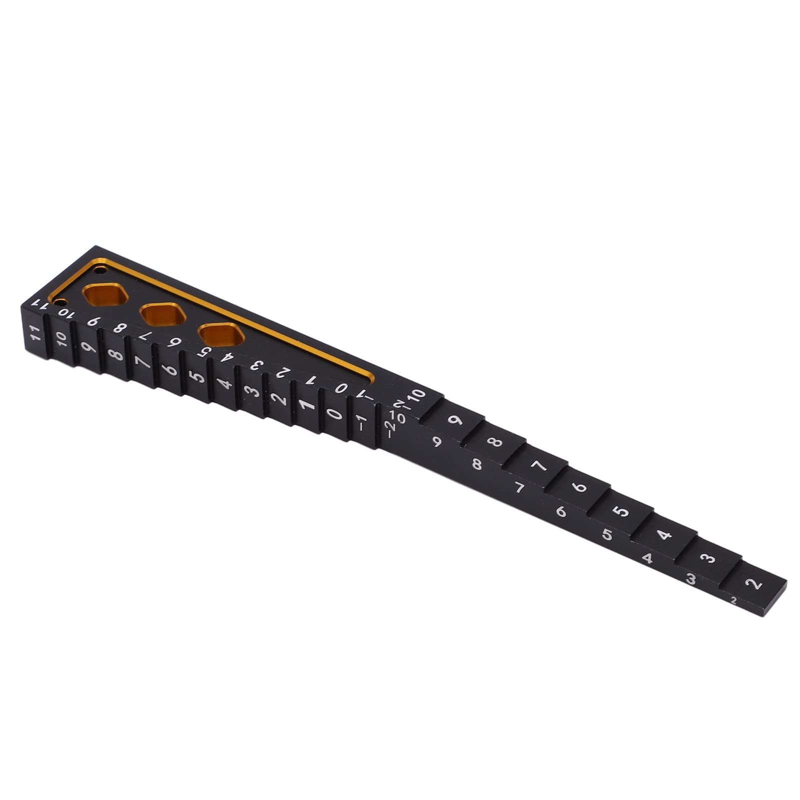 Righello per la Misurazione dell'Altezza RC, Misuratore di Altezza per Auto con Misurazione Accurata in Lega di Alluminio, Misuratore RC Auto, Strumento essenziale per Modellismo RC