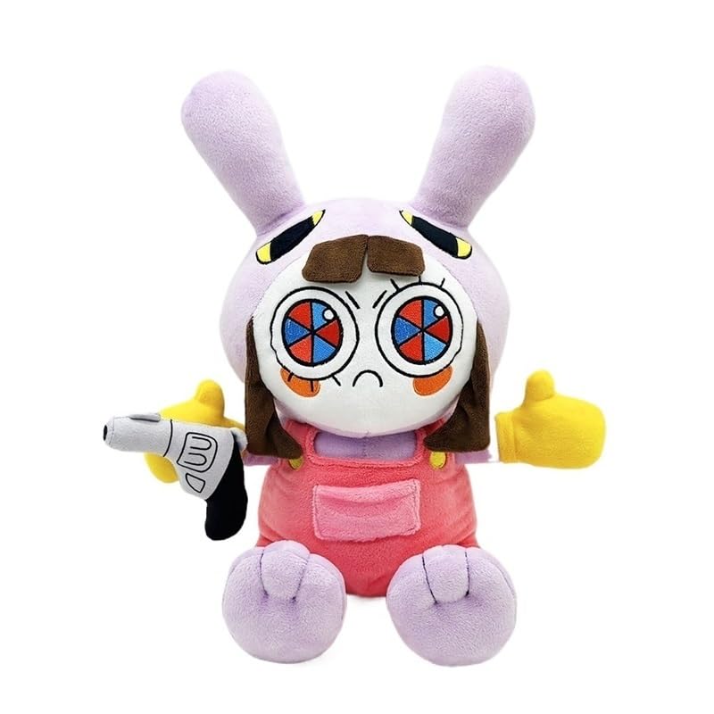 Peluche Maid Jax, Lindo Juguete de Peluche con Figura de Peluche, un Traje de sirvienta, muñeca de Felpa for fanáticos, Adultos, Regalos de cumpleaños(34cm)