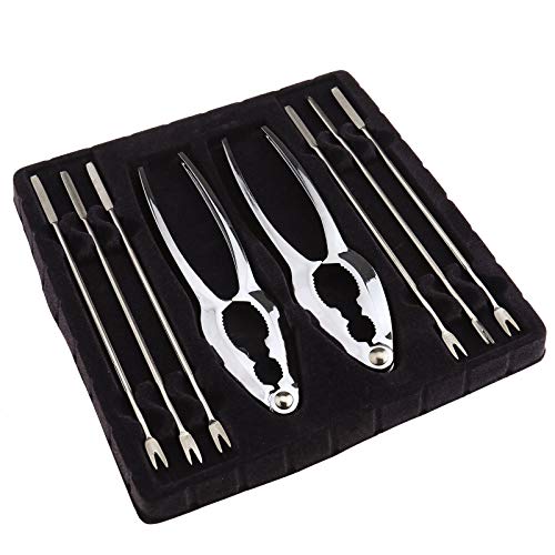 Preisvergleich Produktbild 8er Edelstahl Seafood Besteck Kit Meeresfrüchte FISCHBESTECK Krebse Pro