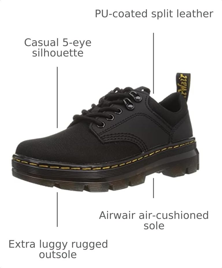 Image of Dr. Martens Unisex Adult 5 Tie Oxfords