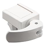 Prime-Line U 9809 Sliding Window Lock for Vinyl Windows – Easy Installation to Keep Windows Securely Closed – Diecast Construction, White (2 Pack)