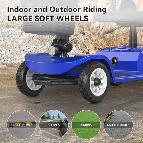 4 Wheel Mobility Scooter for Seniors & Adults,22 Miles