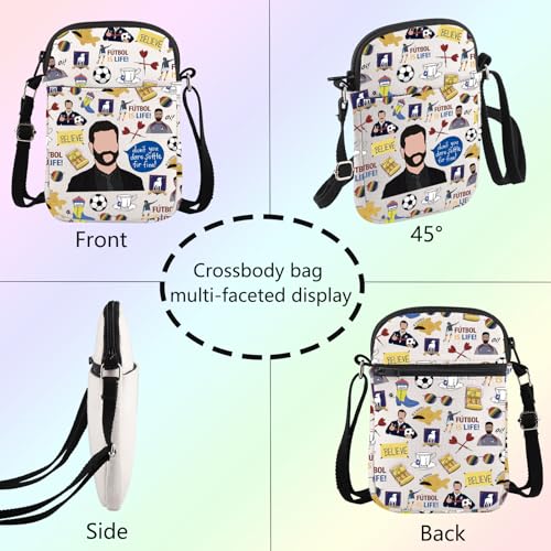 Ted TV Show Inspired Gift Don't You Dare Settle for Fine Roy Kent Crossbody Bag Roy Kent Quote Shoulder Bag Soccer Gift3