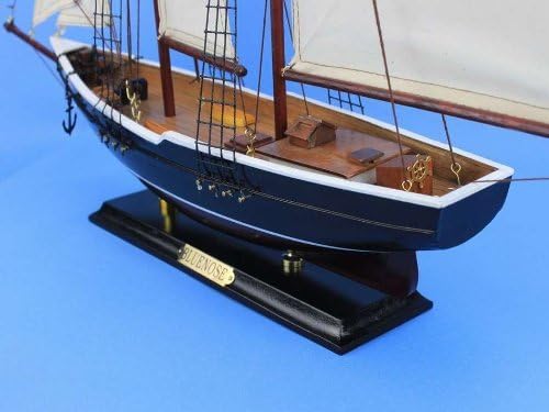 Hampton Nautical Bluenose Sailboat, 24"