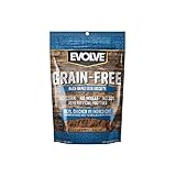 Evolve Pet Food Grain Free Deboned Chicken, Sweet Potato and Blueberry Dog Biscuits 12-Ounce