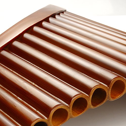 25 Pipes C Key Pan Flute Chinese Traditional Musical Instrument Pan Pipes Easy To Learn (Right Hand) #TOP6