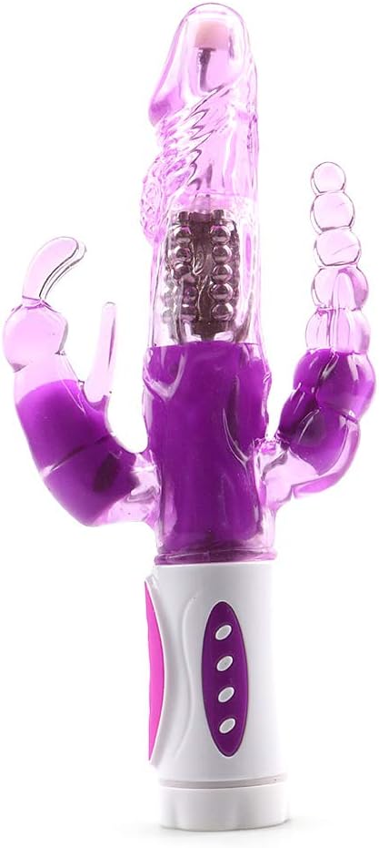 Cansenty Rabbit Consolador vibrador multifunción, doble ...