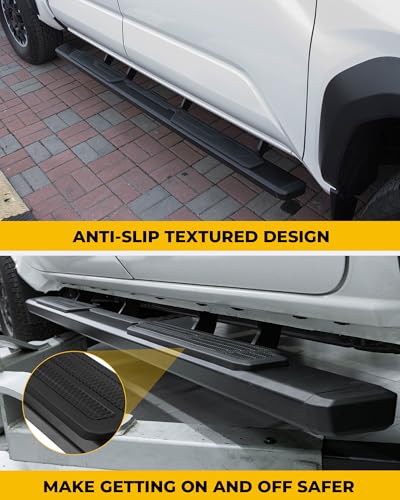 Estribos laterales para Toyota Tacoma Doble Cabina 2024-2026 miniatura 5