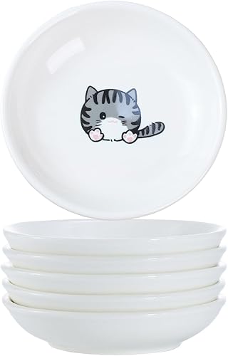 Miniatura 2 de Platos de cerámica de animales de dibujos animados súper lindos, platos de condimentos, cuencos de sushi y soja, platos de aperitivo, platos de