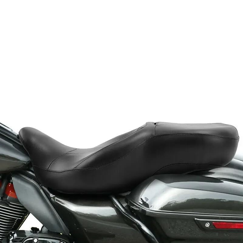 Asiento de motocicleta exclusivo estilo CVO para Harley Electra Glide 2014-2020 Desert 3