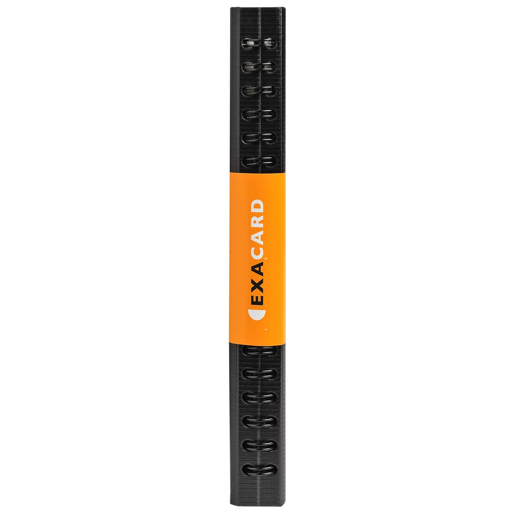 Exacompta 75234E - Porta-tarjetas de visita, color negro