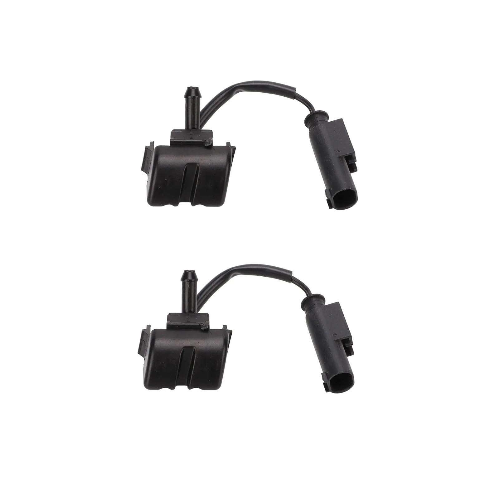Vbnyba One Color Windshield Washer Spray Nozzle Compatible With Wagon E46 325I 330I 2001 2002 2003 2004 2005 2Pcs Windshield Washer Nozzle Oe 61668374365