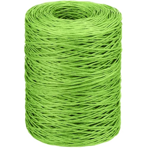 Syhood 673 Feet Floral Vine Bind Wire for Flower Bouquets,Light Green