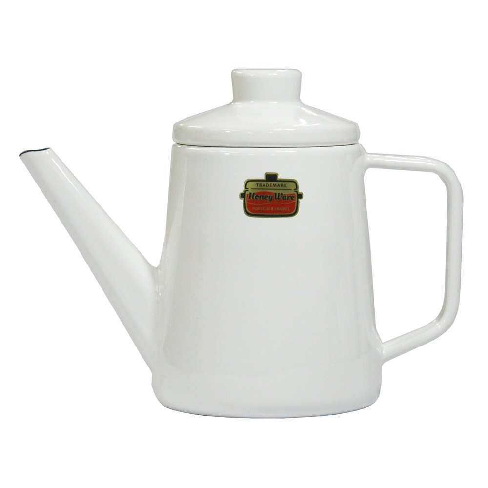 Amazon｜富士ホーロー ドリップポット ソリッド 1.0L ホワイト SD-1.0