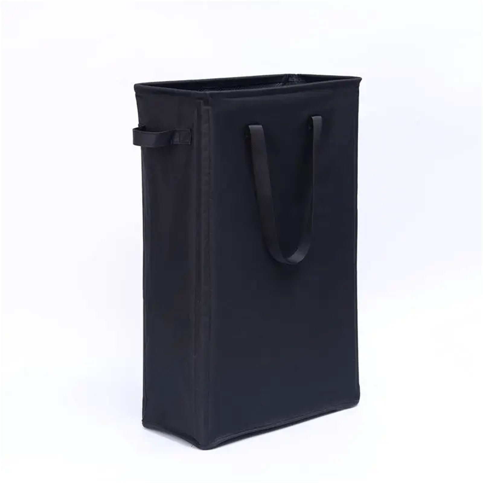 Laundry Basket Hamper Storage Organizer 45L Collapsible Thin Dirty Clothes(Black)