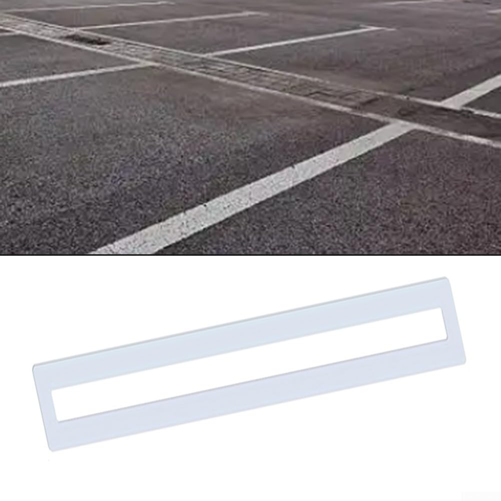 Plantilla de silicona reutilizable para rayas de estacionamiento de 8 pies