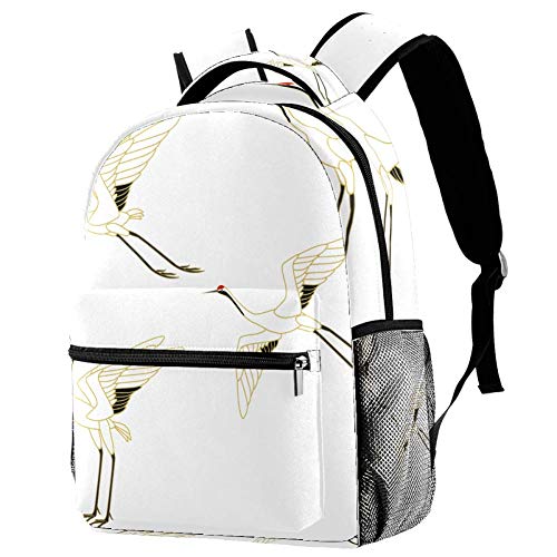 Mochilas japonesas grúa para niños para la escuela: clásicas tradicionales con correas