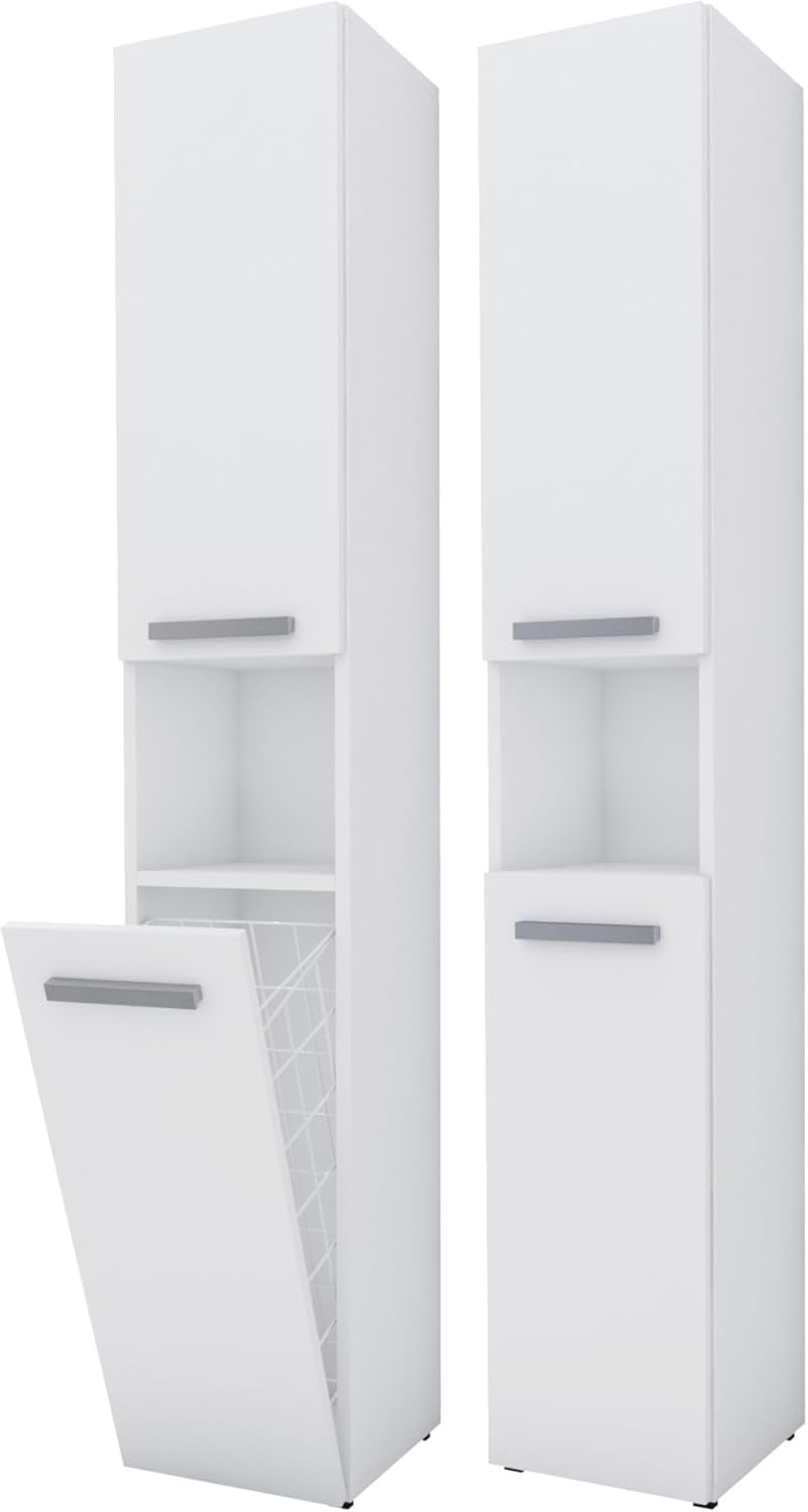 Mobile TV 3E 3xE Design Moderno 135x32x30 Cm – Push-to-Open, 5 Colori, Con Bordi Oro - 4