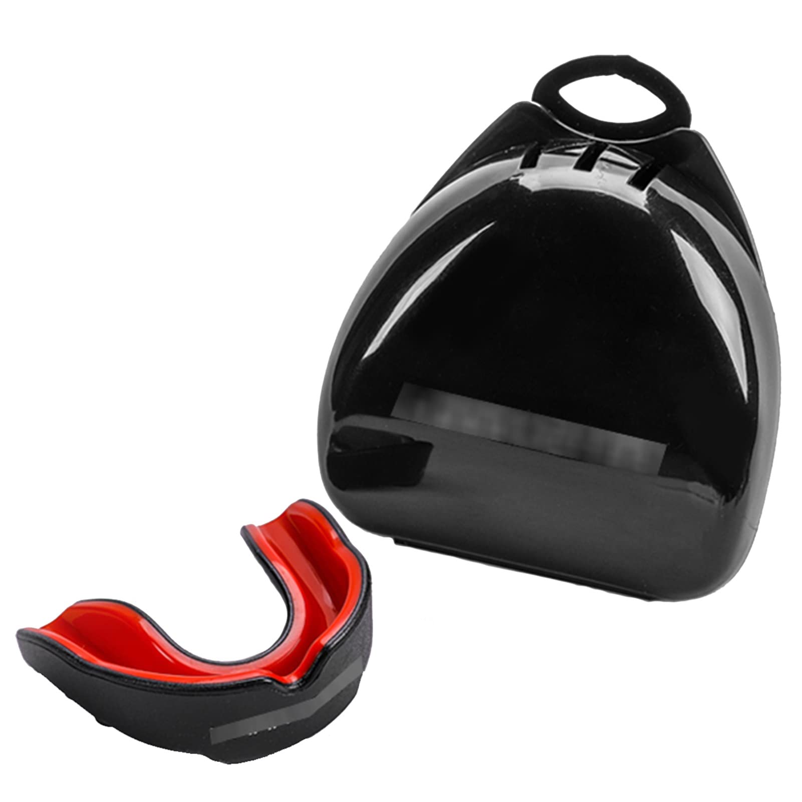 Paradenti Premium, Paradenti Sportivo Slim Fit con Custodia, Paradenti per La Protezione Della Mascella Negli Sport di Contatto, Boxe Durevole, MMA, Judo, Karate, Rugby, Hockey, Paradenti da Calcio