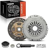 A-Premium Transmission Clutch Kit Compatible with Kia Rio 2001 2002 2003 2004 2005 L4 1.5L 1.6L, Naturally Aspirated