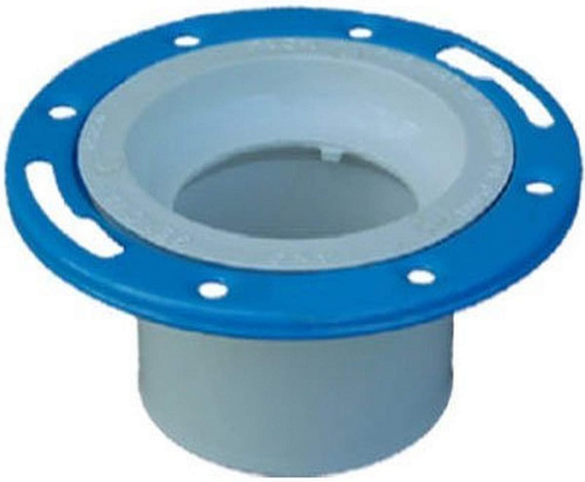 Genova Products 75146 Closet Flange-Spigot Adj (Metal), 4" x 3"