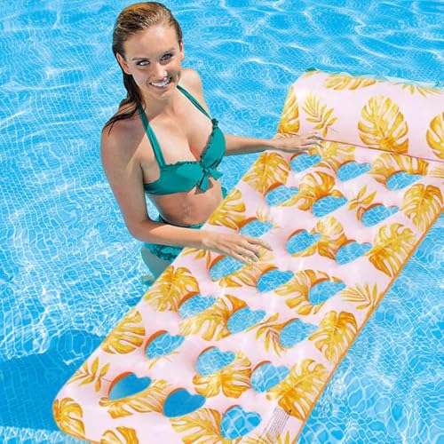 Palme de piscine gonflable pliable et compacte pour l'eau - 7
