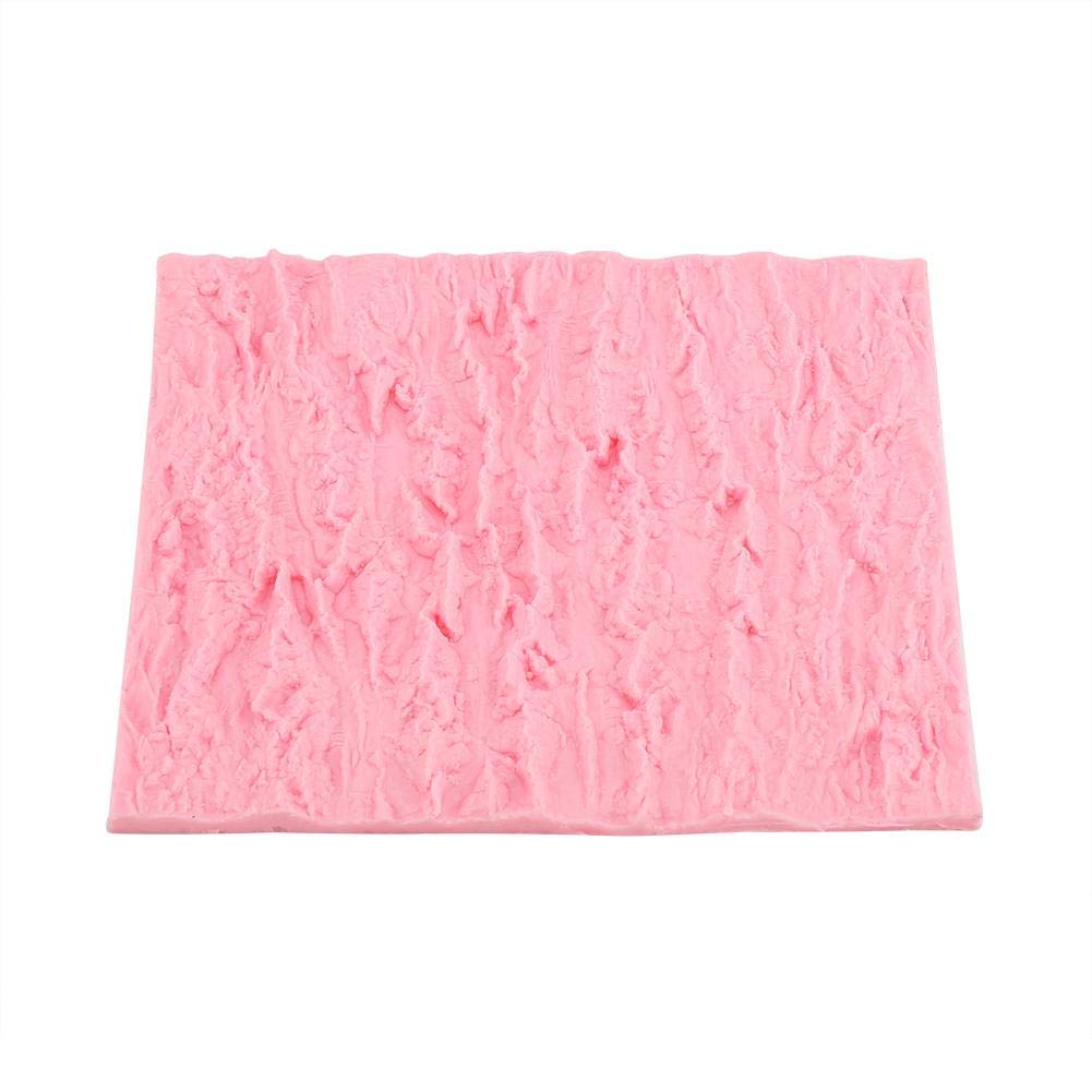 Moule à gâteau rectangulaire écorce silicone antidérapant anti-adhésif pour cake