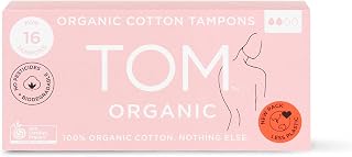 TOM Organic Mini Tampons, 16 count