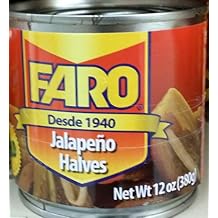 Faro Jalapeno Halves 12 Oz Pack of 6