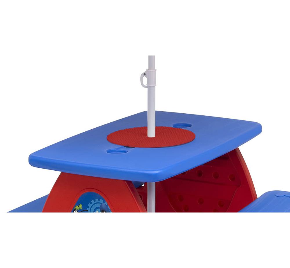 Amazon.com: Disney Mickey Mouse 4 Seat Activity Picnic Table with