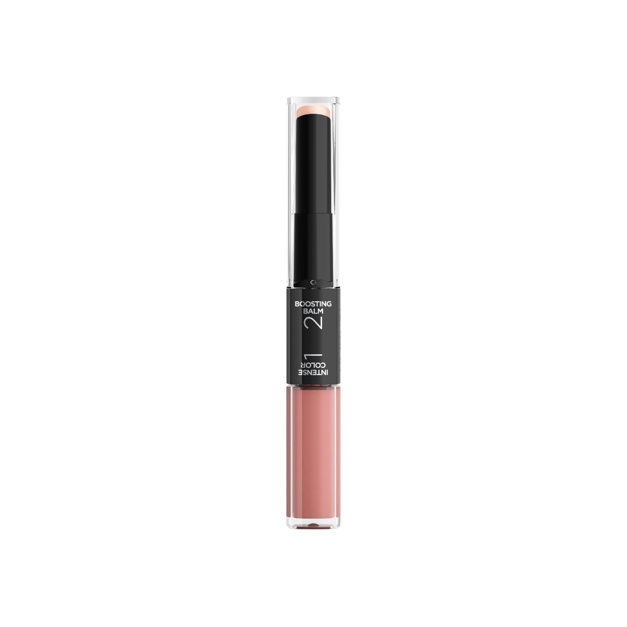 L’Oréal Paris Lipstick, Infallible 24H 2-Step Lipstick, Longwear Intense Color & Shimmer Gloss, With Hyaluronic Gel, Transfer-Proof & Plumping Finish, Dual-Ended, Shade: 803 ETERNALLY EXPOSED