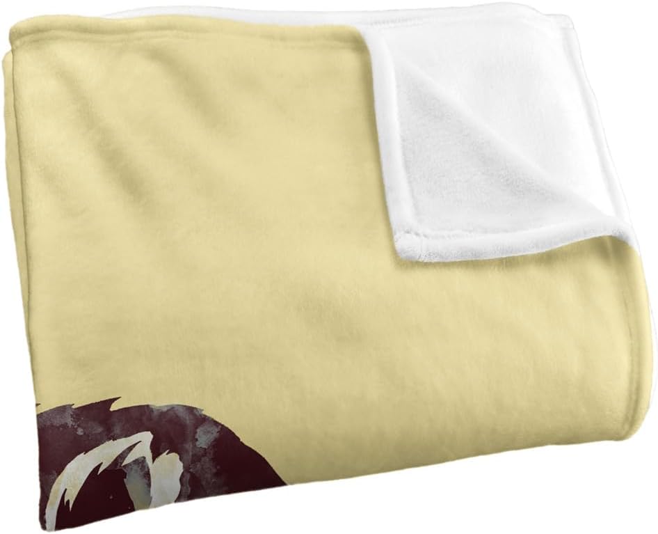 Harry Potter Blanket, 60"x80" Hufflepuff Wash Silky Touch Super Soft Throw Blanket