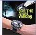 BlueSunshine Super Bright Wrist LED Light USB Rechargeable Waterproof LED Flashlight Wristlight Watch with Compass, Best for Running Biking Mountain Climbing Camping Hiking Patrol Hunting