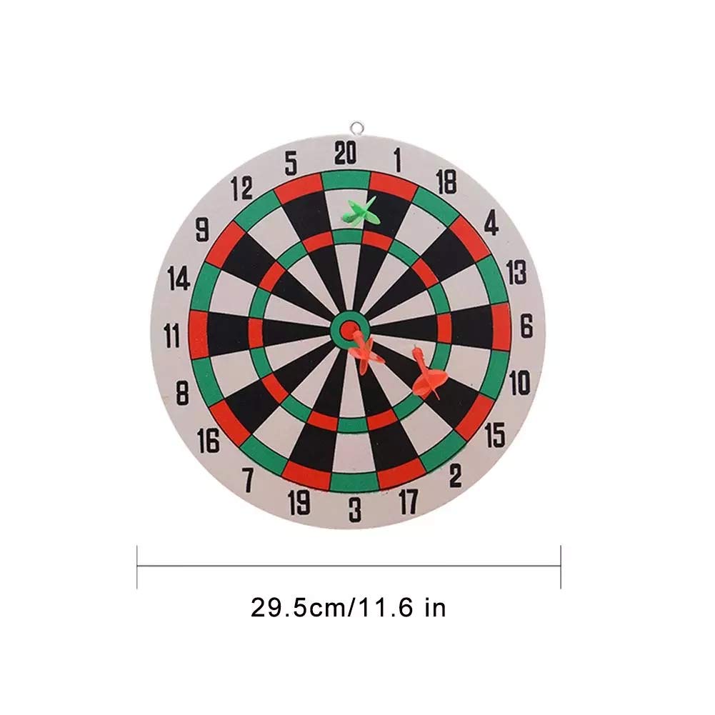 LFN 2pcs 29.5CM Dart Board Game Set Household Wall Hanging