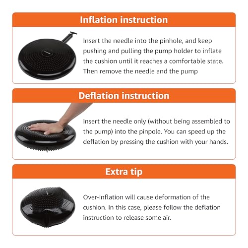 Image of AmazonBasics Balance Stability Disc Cushion