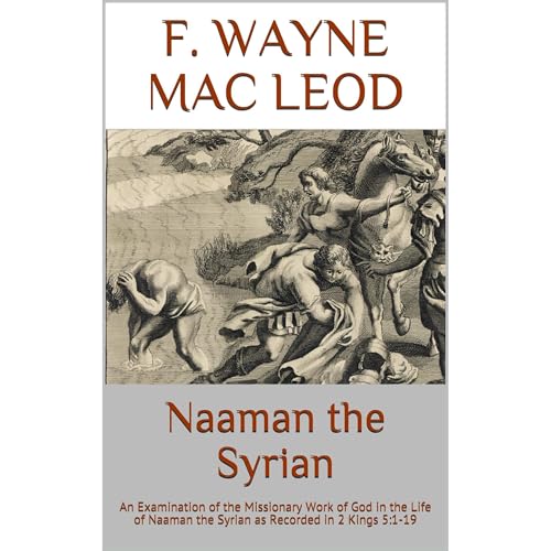 Naaman the Syrian Audiolibro Por F. Wayne Mac Leod arte de portada