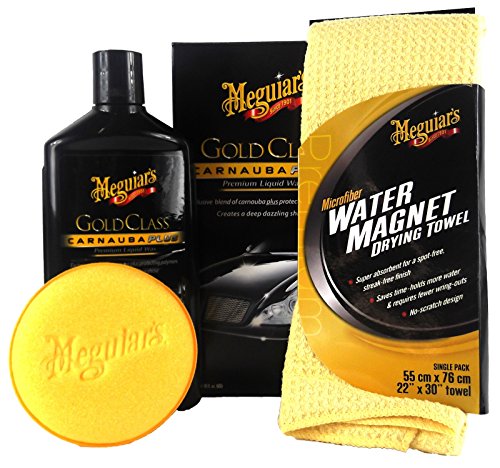 Preisvergleich Produktbild Meguiar's MEGUIARS Gold Class Premium Liquid Wax & Water Magnet Mikrofasertuch