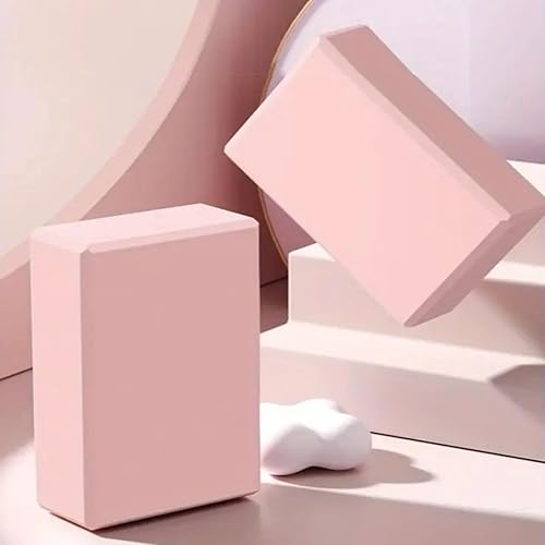 Miniatura 4 de 1 bloque de espuma antideslizante de alta densidad para yoga, equilibrio y apoyo para yoga, pilates y meditación