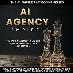 AI Agency Empire Audiolibro Por Austin Chen arte de portada