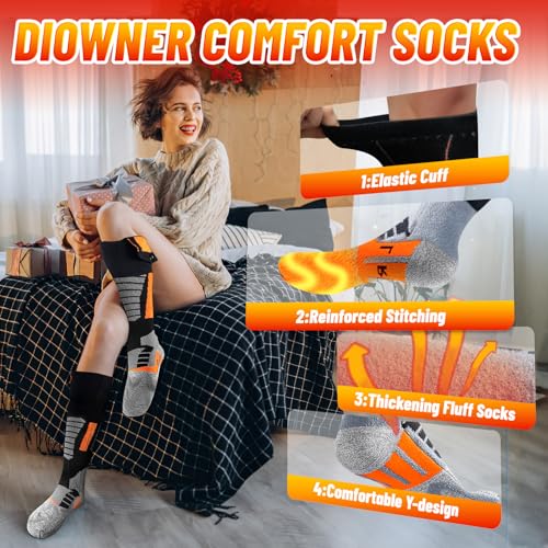 Diowner SK-01 5000Mah Rechargeable Heated Socks thumb #5
