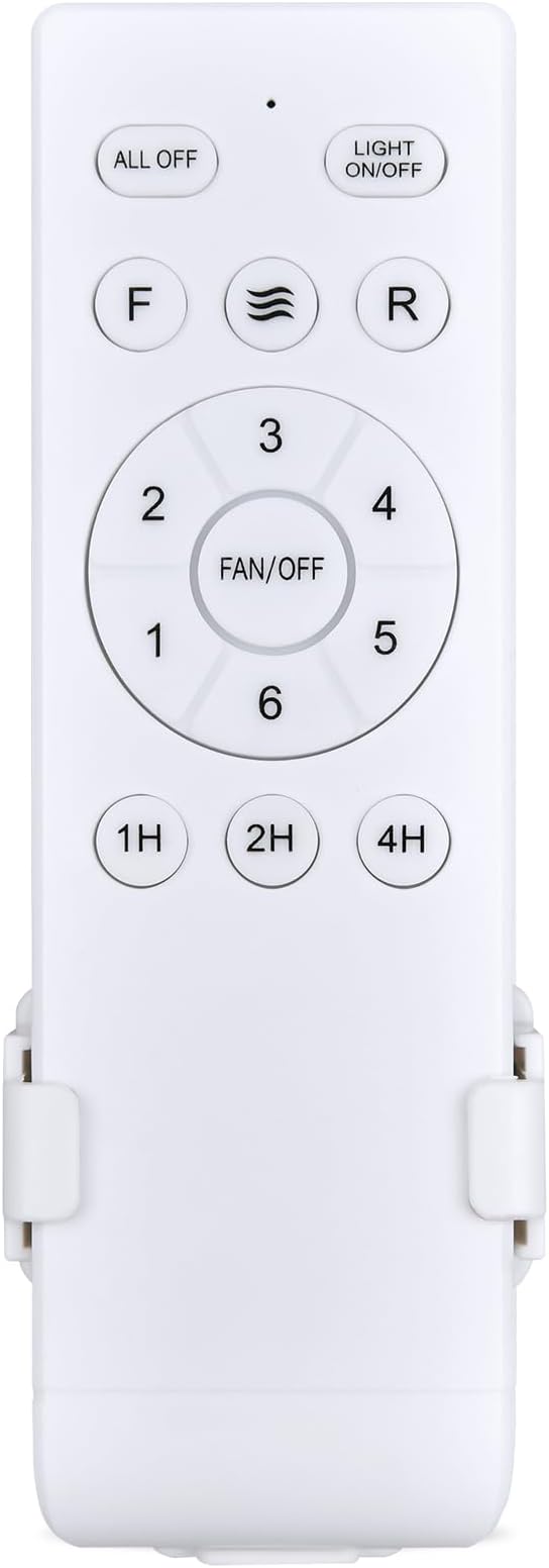RETROSUN Replacement Remote Control for Fanbulous SHIHOT LEDIARY 16" 23" Ceiling Fan, Compatible with F-HL52BK-1D03 F-LY46BK-1X01 ‎F-SN56XX-1X0X - Please Pair Before Use
