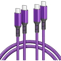 Basesailor for iPhone 17 16 Pro Max Charger Cable,USB C to USBC 60W Cable 10ft/2Pack,Fast PD Charging Type C Cord for Apple 17e 15 Plus,iPad Air 4 5 4th 5th Mini 6 6th 7th Gen,Samsung AI S26 S25 S24