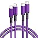 Basesailor USB Printer Cable with USB Type C to USB Adapter,USB 2.0 A-Male to B-Male Scanner Cord Compatible with Brother, HP, Canon, Lexmark, Epson, Dell, Xerox, Samsung, and More (6.6 FT)