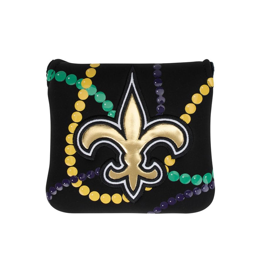 TaylorMade Golf New Orleans Saints Mallet Putter Headcover — image 1