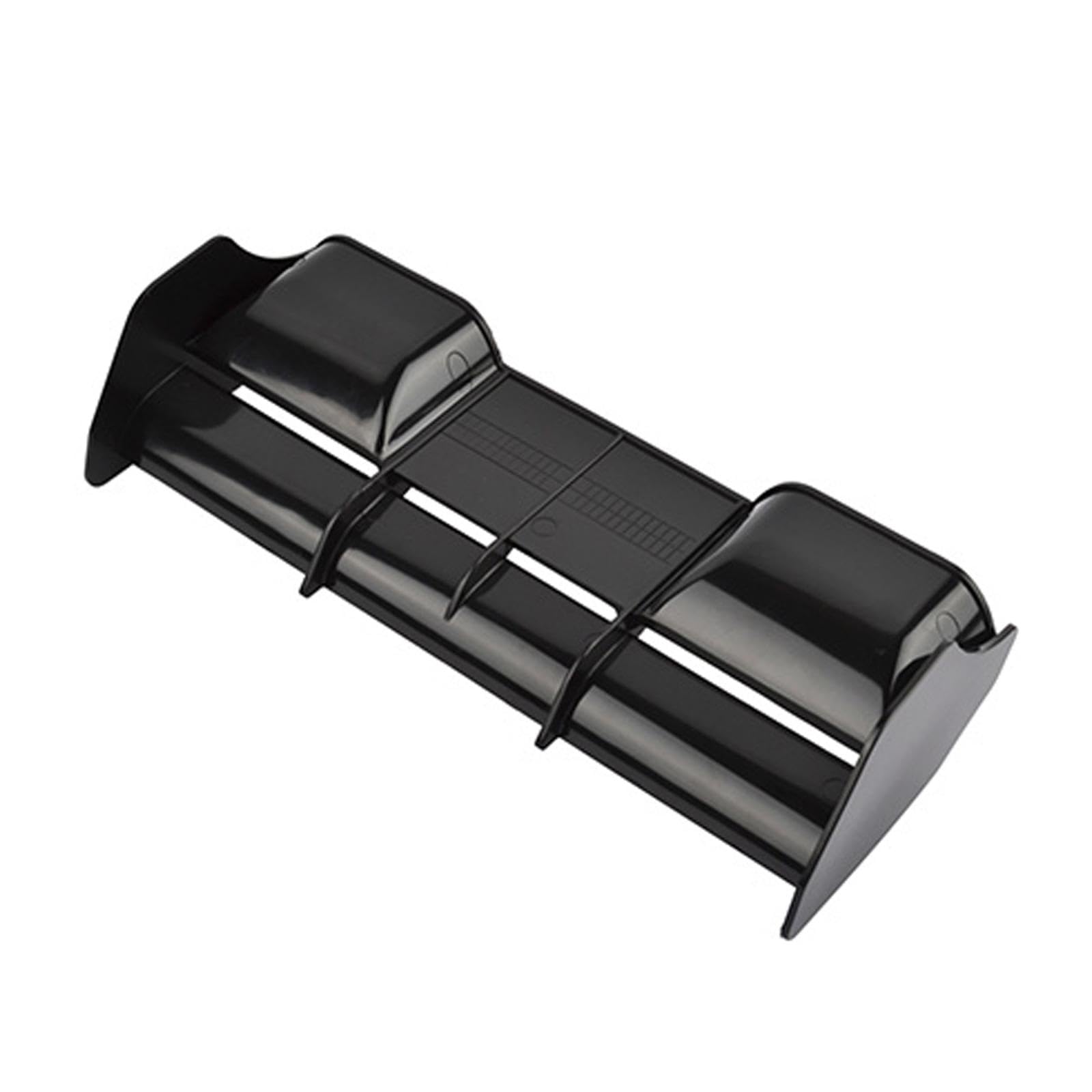 RC Car Rear Wing Decoration Plastic Tail Wing for 1/8 RC Off-Road Buggy, Black Accessory